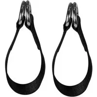 FELIXLEO Hängemattengestell Hängematte Befestigung 2 Stück Schaukel Gurt Karabiner D-Ringe, (2-St)