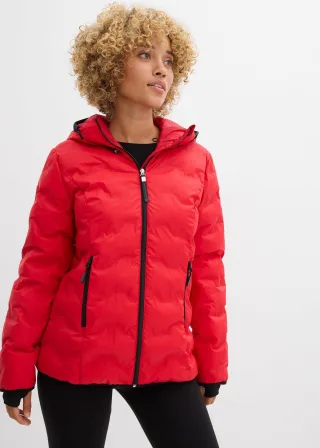 bonprix wasserabweisende ultraleichte Funktions-Jacke, rot, Gr.48, Übergangsjacke aus wasserdichtem Material