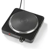 GOURMETmaxx Einzelkochplatte Kompakt-Herdplatte Für kleine Küchen & unterwegs max. 1500 W, Kompakt-Herdplatte Für kleine Küchen & unterwegs max. 1500 W