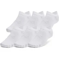 Under Armour® Sportsocken UA ESSENTIAL NO SHOW 6PK (Packung, 6-Paar) für sportive Aktivitäten, mit Elasthan-Anteil