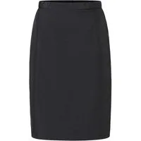 Karlowsky Fashion Jerseyrock KARLOWSKY Damen Servicerock BASIC Modern-Fit Polyester Schwarz
