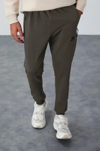 Herren Jogging Sweatpants mit Reißverschlusstasche