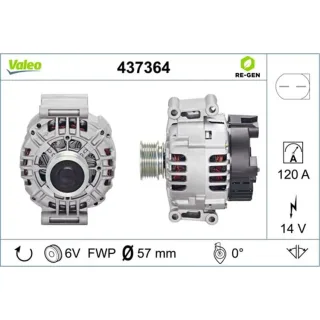 Valeo Lichtmaschine Audi A4 A6 Seat Exeo