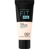MAYBELLINE NEW YORK Foundation FIT ME! MATTE + PORELESS MAKE-UP, für einen natürlich mattierten Teint, leichte bis mittlere Deckkraft