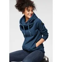 Ragwear Kapuzensweatshirt GRIPY BUTTON O Baumwollmischung, Kapuze