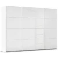 OTTO home Schwebetürenschrank Kleiderschrank Schrank Garderobe AGORDO mit Glasfront (Breiten 203/271/315/360 cm, Höhen 210/229 cm) durchdachte Innenausstattung, in 4 Breiten und 2 Höhen MADE IN GERMANY