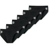 Schiesser Slip Organic Cotton mit seitlichen Streifen im 6er Pack