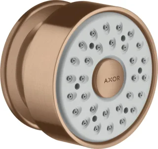 Hansgrohe Seitenbrause Axor rund Brushed Red Gold 28464310