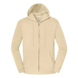 Fruit of the Loom - "Iconic Premium" Kapuzenjacke für Herren (Wüstensand)