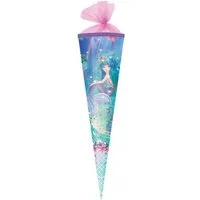 Herlitz Schultüte Herlitz Schultüte / Zuckertüte / 85cm / eckig / "Meerjungfrau"