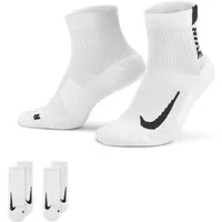Nike Funktionssocken U NK MLTPLIER ANKLE 2PR 100 WHITE/BLACK