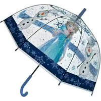 Disney Langregenschirm 69 cm Regenschirm transparent Kinder Schirm für Regen Alltag