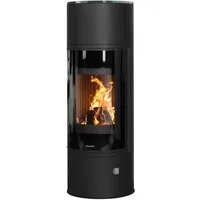 Oranier Kaminofen »Arena W+ 2.0«, 7 kW, Zeitbrand, (2-tlg), Stahl, Abdeckplatte aus Glas