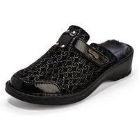 vitaform Damen Clogs Veloursleder Clog