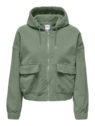 ONLY - ONLKENZIE L/S CORD JACKET PNT NOOS Lily Pad - Gr. - S