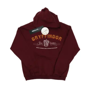 Harry Potter - "Gryffindor Quidditch" Kapuzenpullover für Mädchen (Burgunderrot)