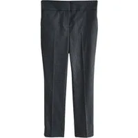 Next Stoffhose Tailored Slim Fit Hose mit Karomuster, Kurzgröße (1-tlg)