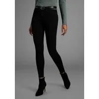 Arizona Skinny-fit-Jeans Ultra Stretch extra-eng geschnittene Beinform, modische Used-Waschung