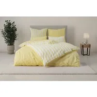 OTTO home Wendebettwäsche Greta in verschiedenen Qualitäten, Renforcé, 2 teilig, Bettwäsche mit Streifen, ab 135x200 cm, NEU: auch in Fleece Qualität