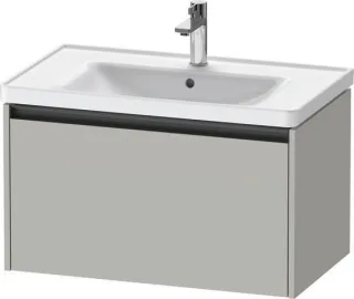 Duravit Ketho.2 Waschtischunterbau wandhängend Betongrau Matt 784x455x440 mm - K25083007070000 K25083007070000