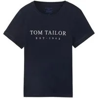 TOM TAILOR T-Shirt (1-tlg) Stickerei