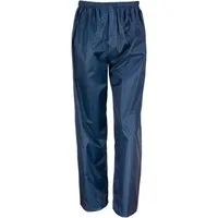 tomBrook Regenhose Unisex Regenbundhose R226X Unifarben - Regenüberhose Fahrradhose Wind- & wasserdicht 2000 mm, Nähte versiegelt, Elastischer Taillenbund