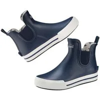 Ultrapower HAVSTEG Unisex Outdoorstiefel Gebürstetes Finish 38 Blau-Weiß Gummistiefel Regenstiefel aus dem Material Gummi l Gummihalbstiefel Halbhoch