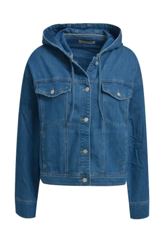 Smith&Soul - Denim Jacket With Hood denim - Gr. - M