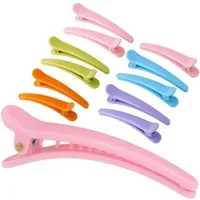 Dilara Haarspange 6 Stück Haarspangen für Haare - Haarspange Styling Clips bunt, 6-tlg., 6x Haarspangen bunt im Set, Farbenfroher Halt für jeden Look – praktisch, stylisch, sicher