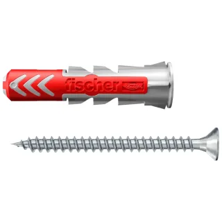 Fischer Universaldübel DuoPower 6x30 S mit Schraube - 535459