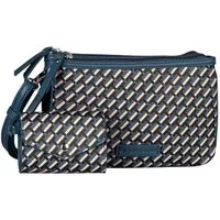 TOM TAILOR Umhängetasche Xenia, mit raffiniert geometrischen "T" Print des Logos auf dem Taschenkörper