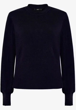 zero - Pullover mit hohem Kragen Hydrangea - Gr. - 40