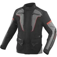 Bogotto Motorradjacke Shado Laminierte 2in1 wasserdichte Motorrad Textiljacke 2-Lagen-Laminat,Ellenbogenprotektoren enthalten,herausnehmbares I