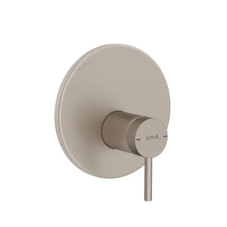 VitrA Origin Einhebel-Brausearmatur V-Box Unterputzmontage Nickel gebürstet,A4282334 A4282334