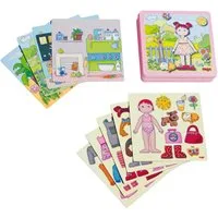 Haba Puzzle Anziehpuppe Lilli, 54 Puzzleteile