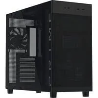 PRIME AP303 TG , Tower-Gehäuse schwarz, Tempered Glass