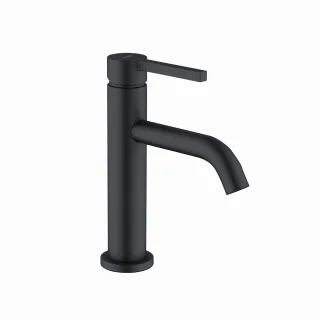 Kludi NOVA FONTE Pura Waschtischarmatur 100 EcoPlus, Push-Open Ablaufventil mattschw, 202893915 202893915