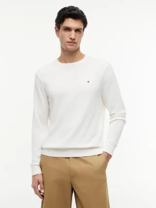 ESSENTIAL SSNL COTTON CREW NECK Ivory Petal - Gr. - XL