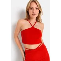 LSCN by LASCANA Crop-Top mit Spaghettiträgern