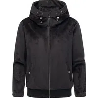 Ragwear Fleecejacke Cousy Short Bonded Übergangsjacke mit kuscheligem Teddyfell-Innenfutter