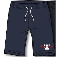 Champion Bermudas Freizeithose (Baumwolle) mit Graphic Print kurz dunkelblau Jungen