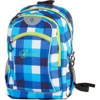 Wheel Bee Night Vision , Rucksack blau/weiß, LED, 30 Liter