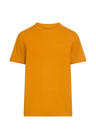 camel active - T-Shirt aus reiner Baumwolle burned yellow - Gr. - 3XL