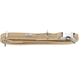 Hunter Hundehalsung amalfi alu strong beige L
