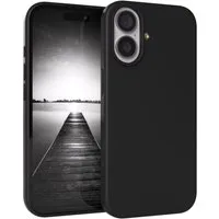 EAZY CASE Handyhülle für Apple iPhone 17 Hülle Silikon 6,3 Zoll, Hülle mit Kameraschutz Bumper Silikonhülle stoßfest Slimcover Schwarz