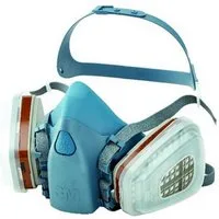 3M Filtrierende Halbmasken FFP2 3M Maskenset 7523M mit Maske 7502, Filter A2P3R