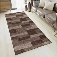 Tapiso Läufer Anti Rutsch, rechteckig, Höhe: 6 mm, Antirutsch Flurläufer Meterware, rutschfest, pflegeleicht