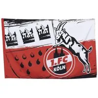 1. FC Köln Fahne Fahne Wappen