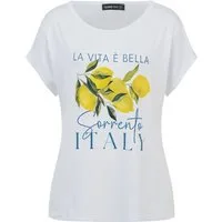 CLOUD 5IVE T-Shirt CLOUD 5IVE Viskose T-Shirt Print (1-tlg)