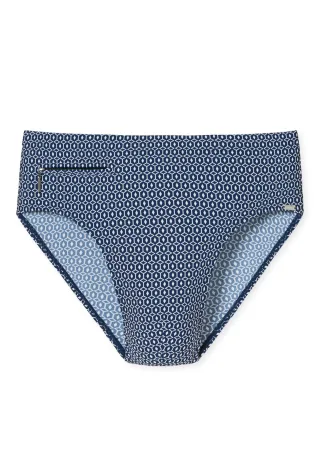 SCHIESSER - Badehose Slip Komfort navy - Gr. - 8